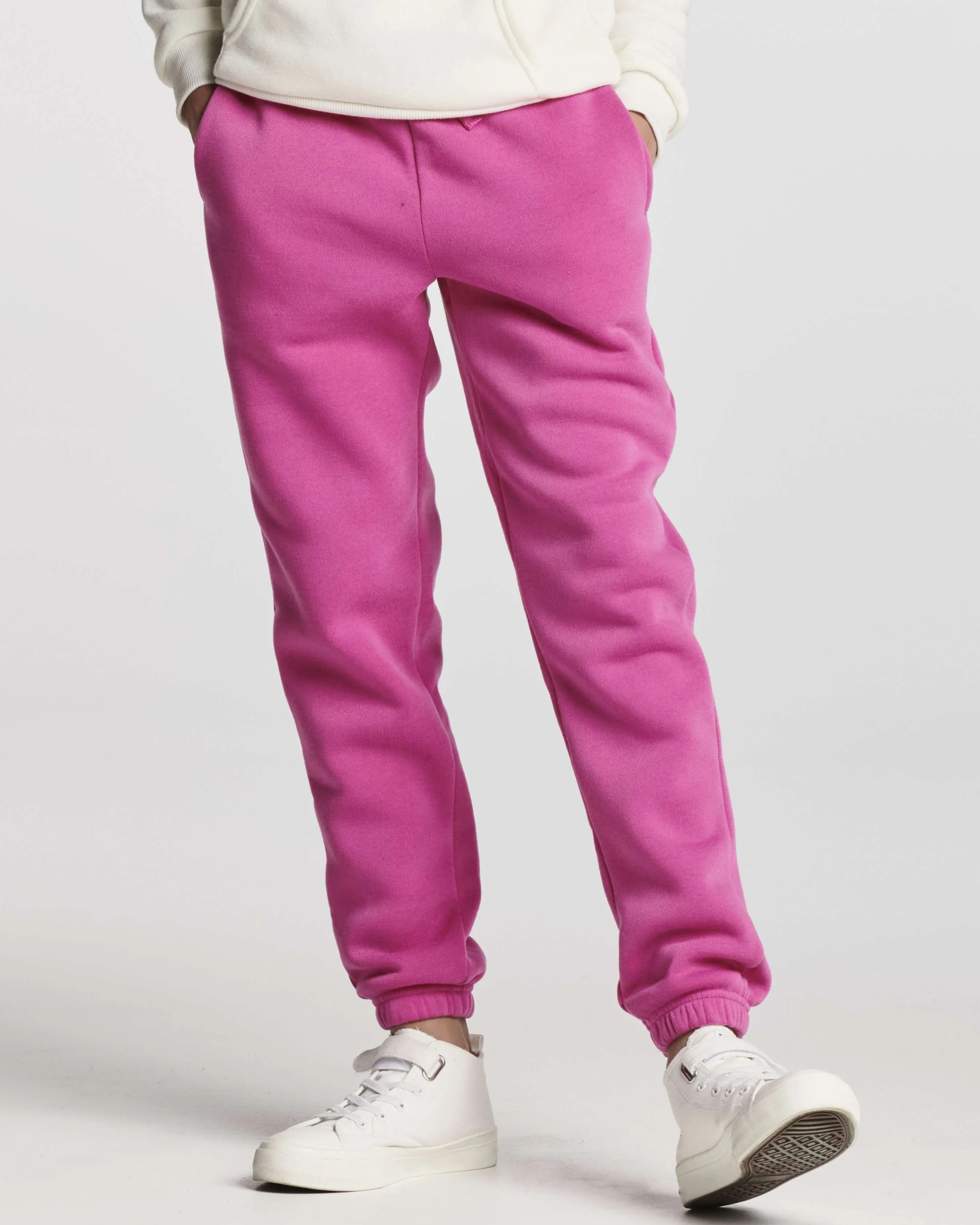 3 Pack: Girls' Active Fleece Jogger Pants