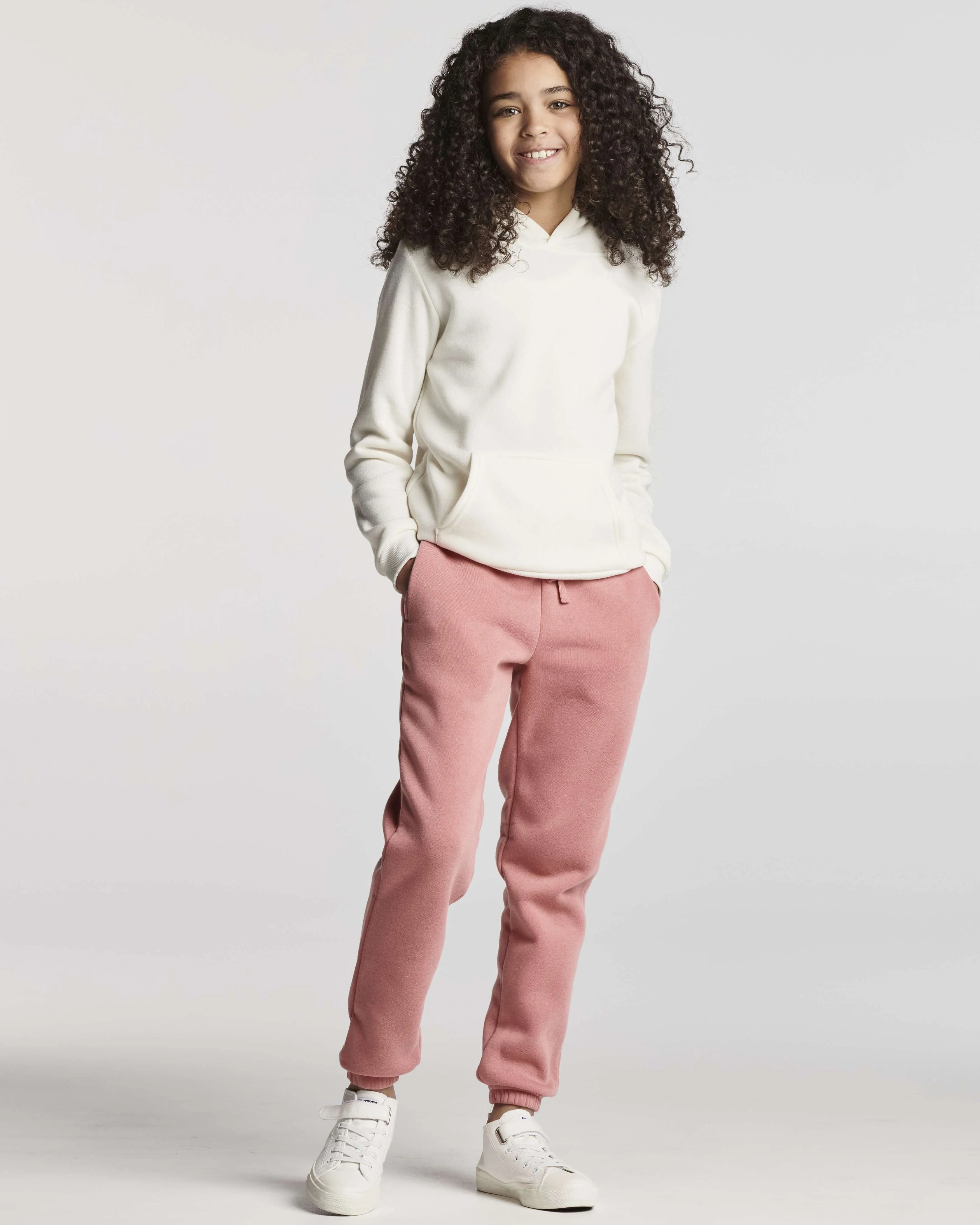 3 Pack: Girls' Active Fleece Jogger Pants