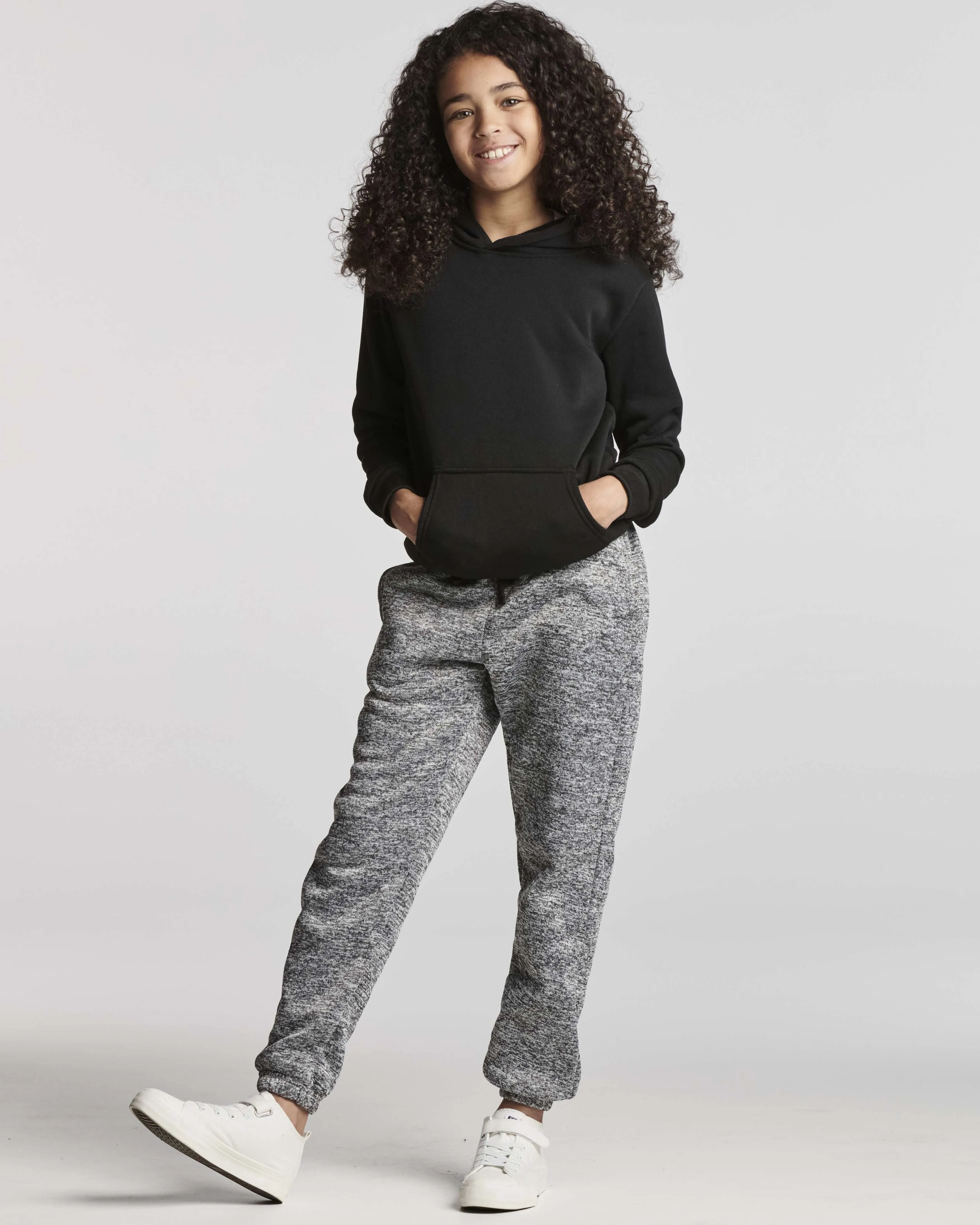 3 Pack: Girls' Active Fleece Jogger Pants