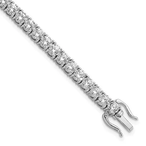 8.00ct Laboratory-Grown Diamond Tennis Bracelet