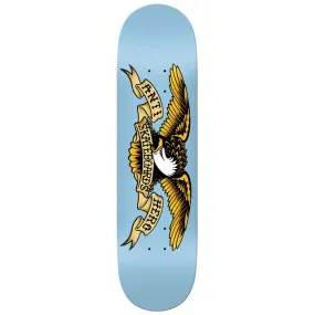 Anti Hero Classic Eagle Deck Larger 8.28" Light Blue