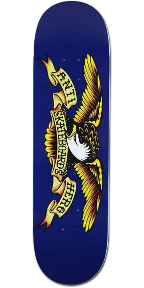 Anti-Hero Classic Eagle Skateboard Deck - Blue - 8.5in x 32.18in