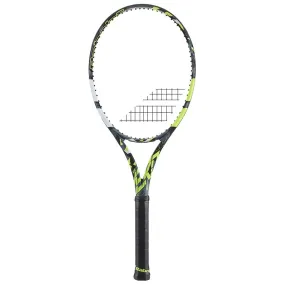 Babolat Pure Aero Plus Tennis Racquet, Grey/Yellow/White