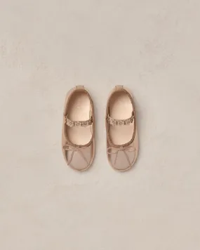 Ballet Flats Champagne Metallic