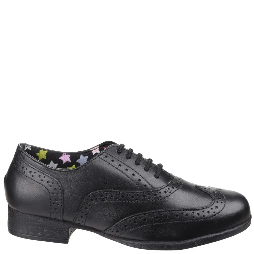 Black XL Kada Senior School Shoes