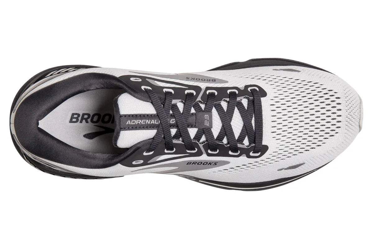 Brooks Adrenaline GTS 23 D Oyster/Ebony/Alloy Mens