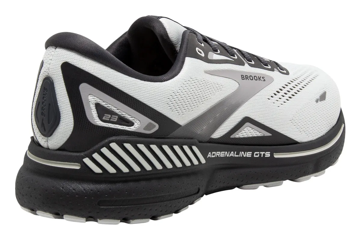 Brooks Adrenaline GTS 23 D Oyster/Ebony/Alloy Mens