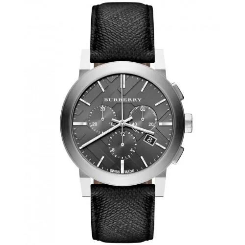 Burberry BU9359 Men's Chronograph The City Beat Check 42mm Watch