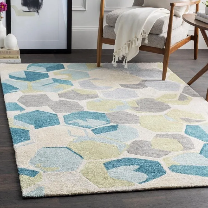 Calnester Maya Modern Area Rug