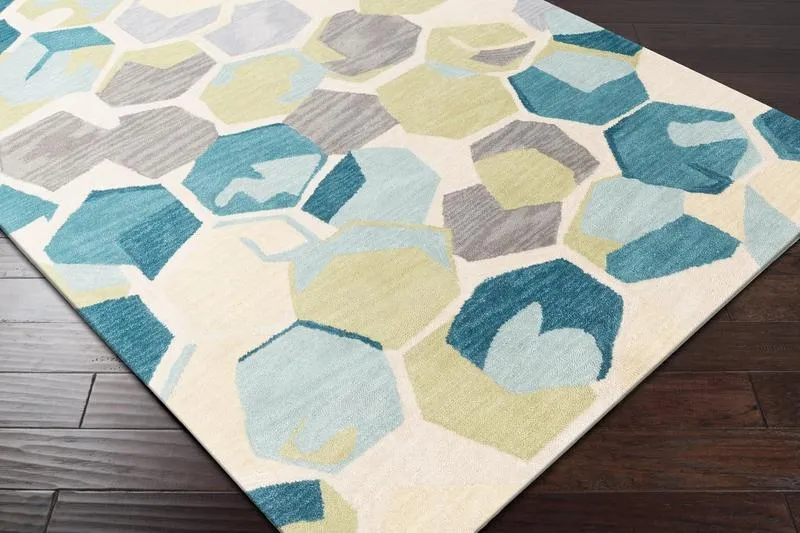 Calnester Maya Modern Area Rug