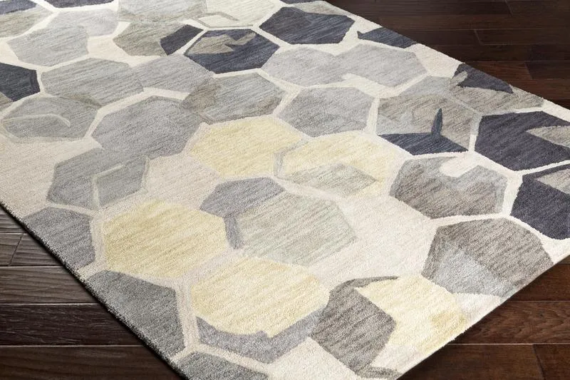 Calnester Maya Modern Area Rug