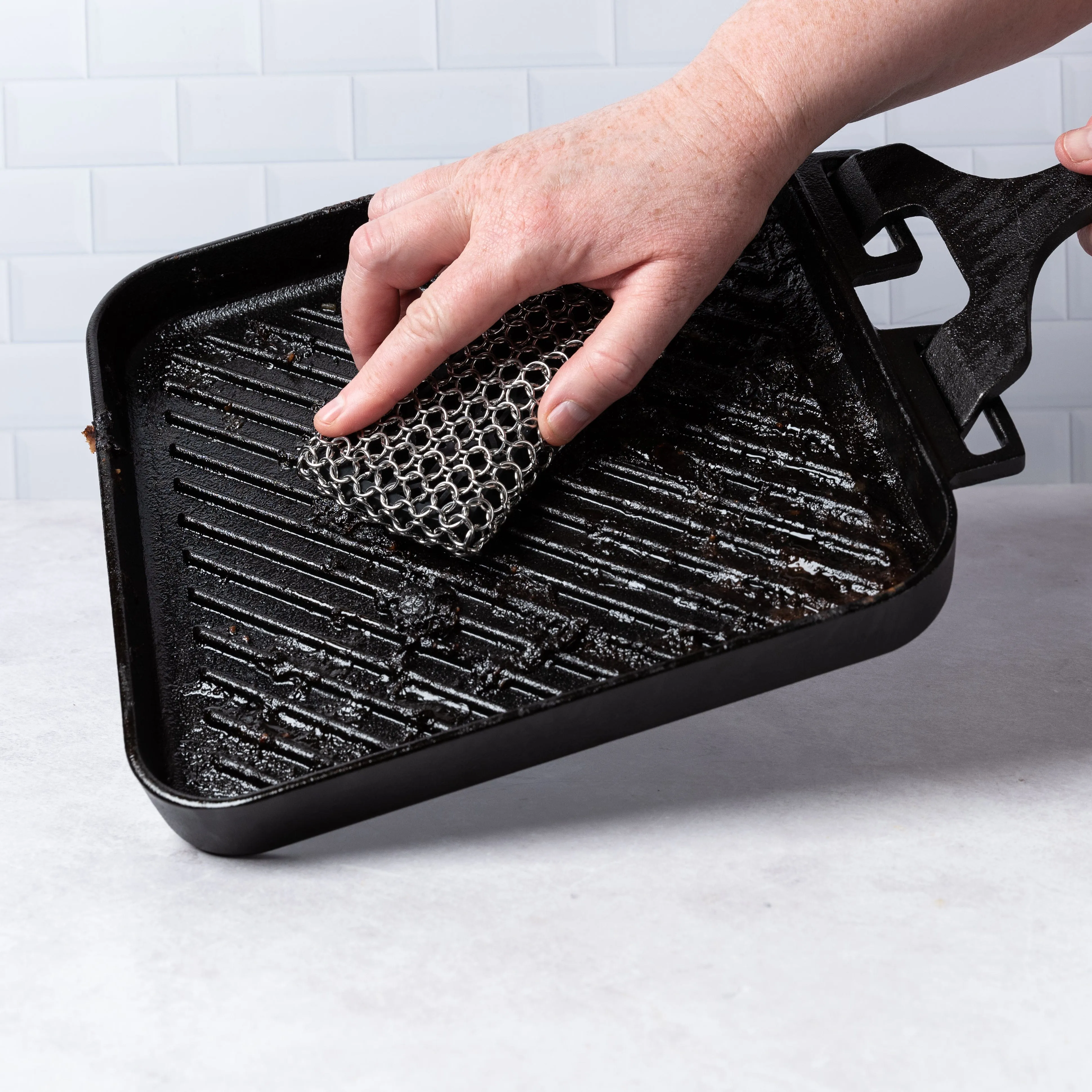 Cast Iron Scrubber