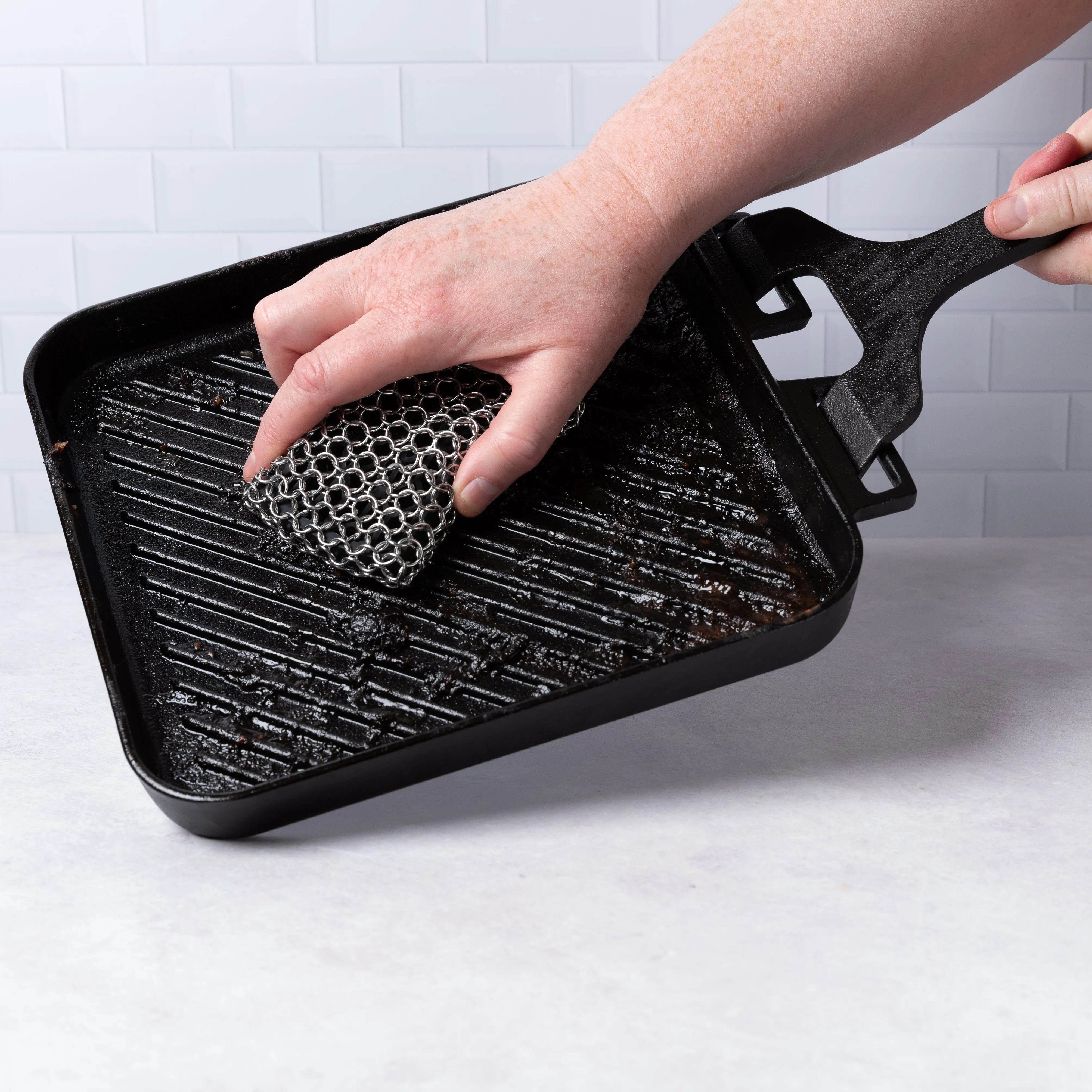 Cast Iron Scrubber