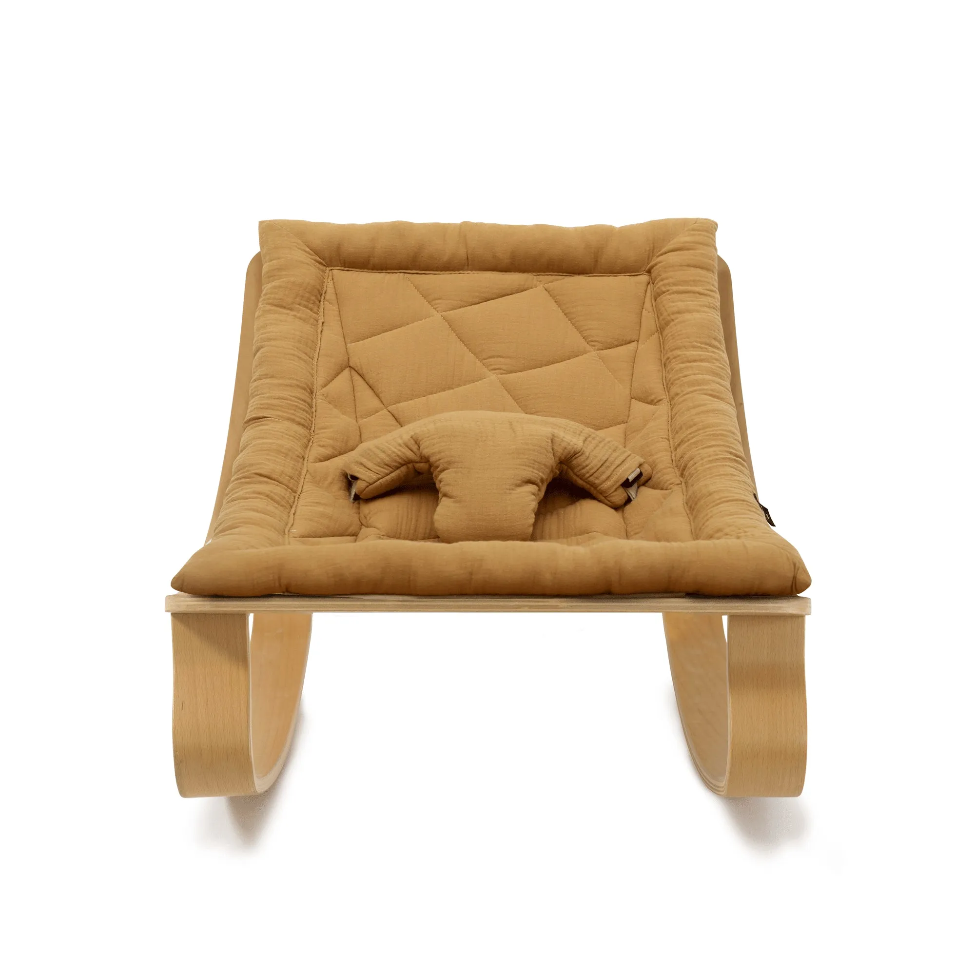 Charlie Crane LEVO Rocker with Camel cushion