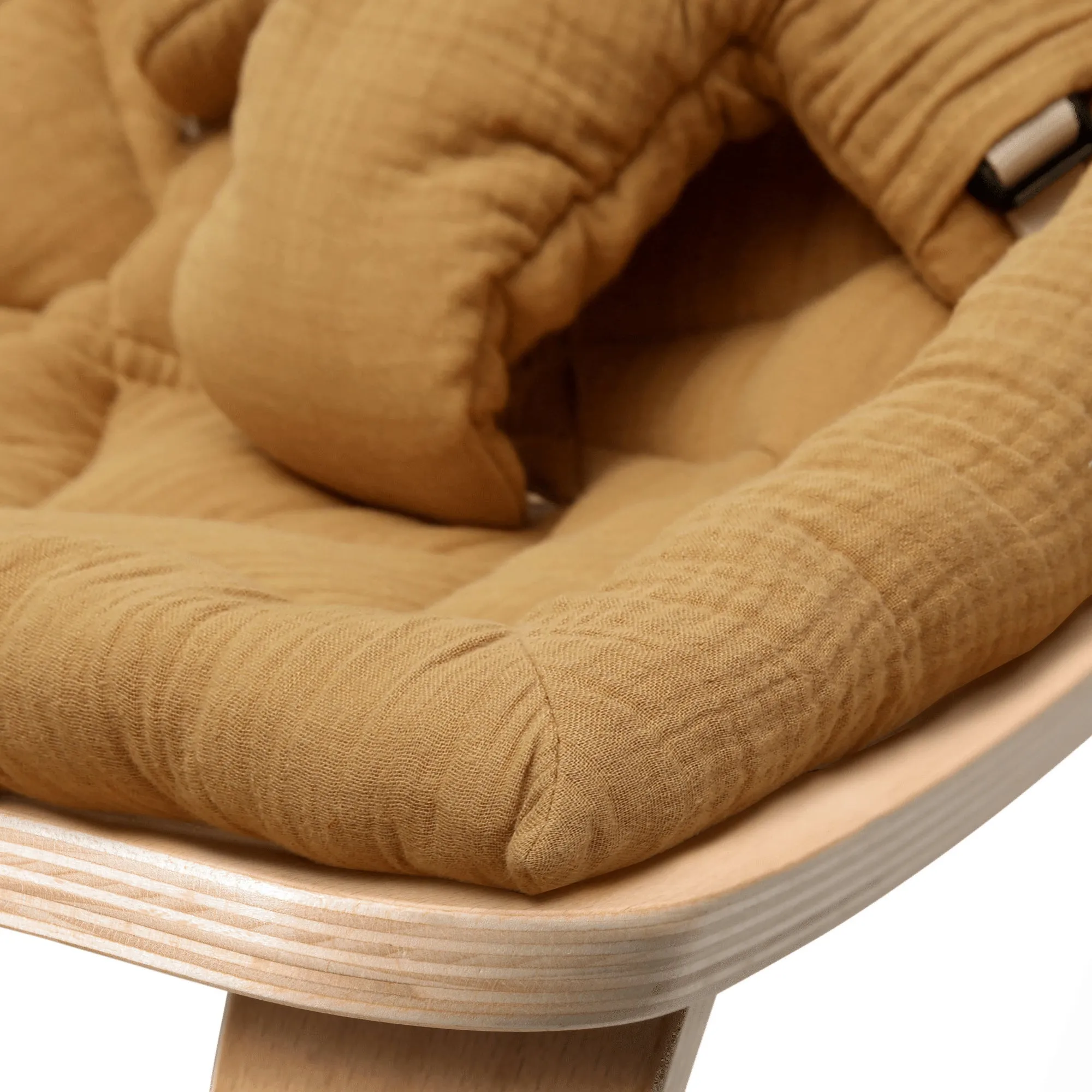 Charlie Crane LEVO Rocker with Camel cushion