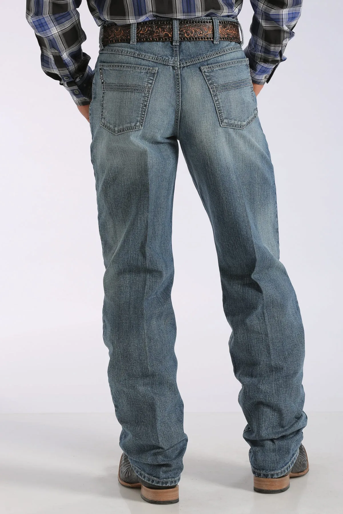 Cinch Black Label 2.0 Medium Wash Men's Jean