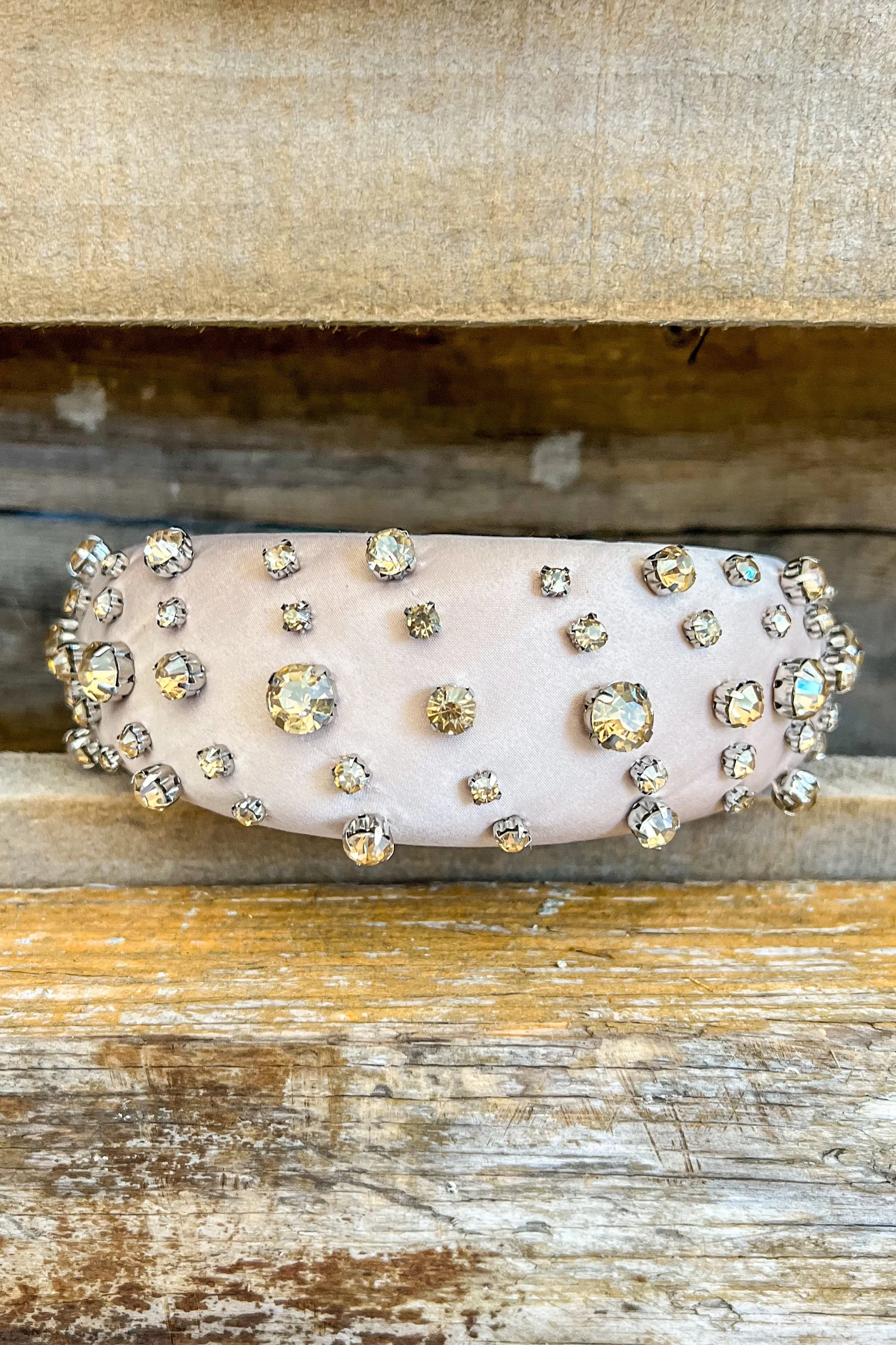 Crystal Nude Dots Headband