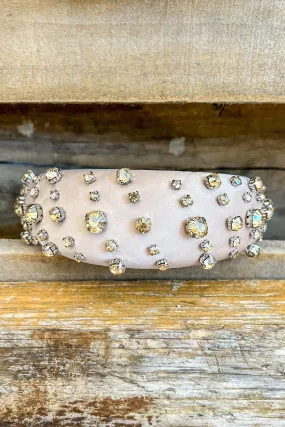 Crystal Nude Dots Headband