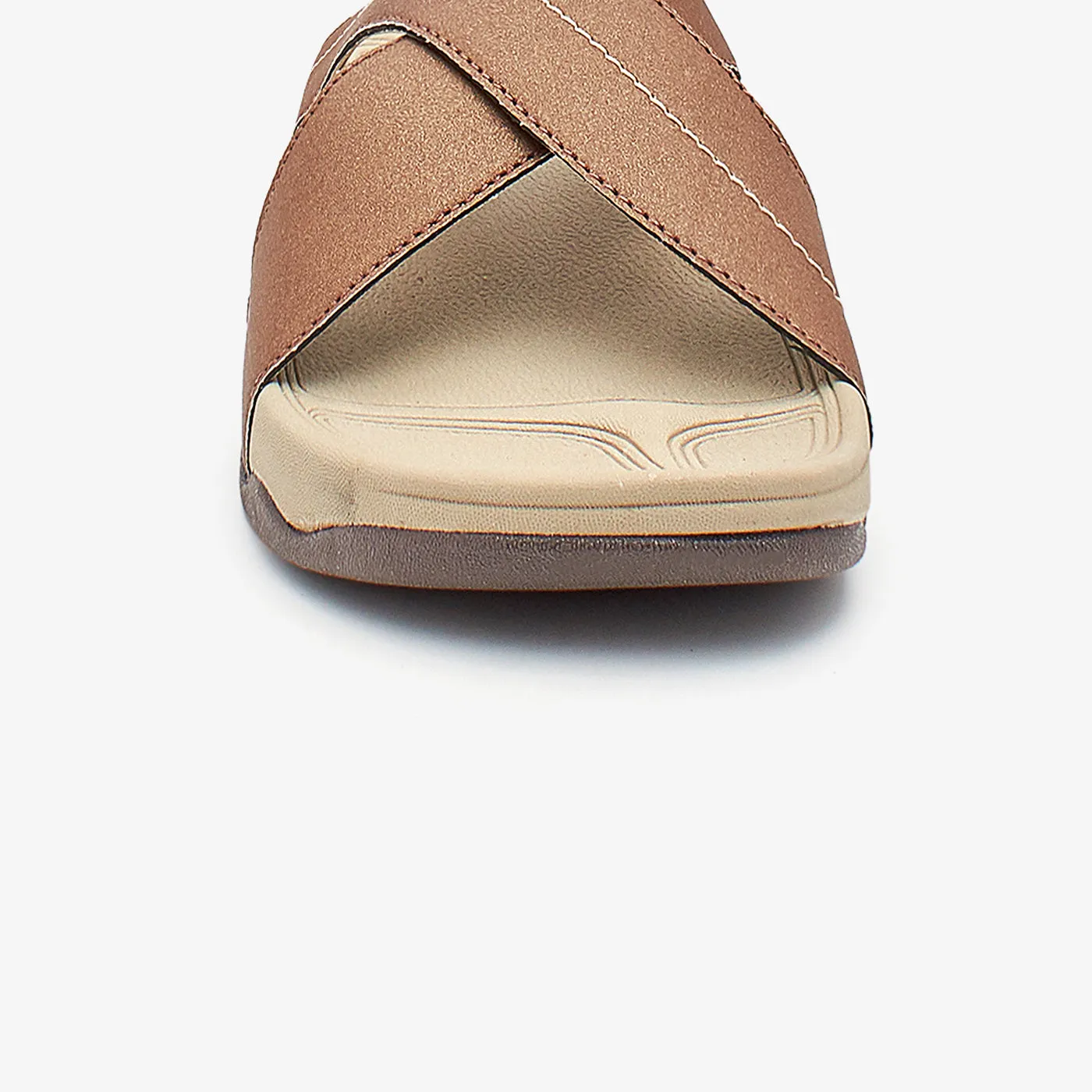 Daily Comfort Cross-Strap Chappals