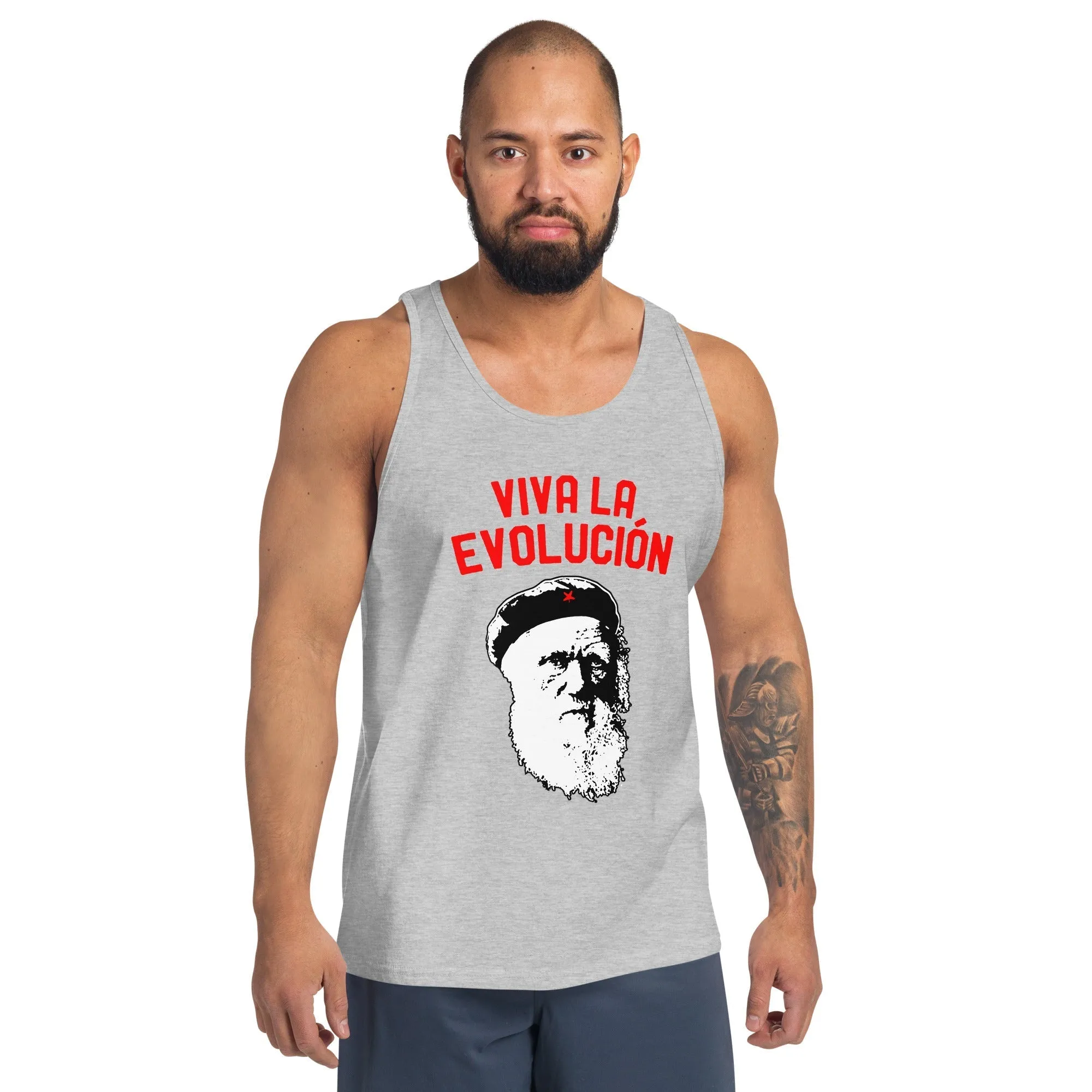 Darwin - Viva la Evolucion - Unisex Tank Top