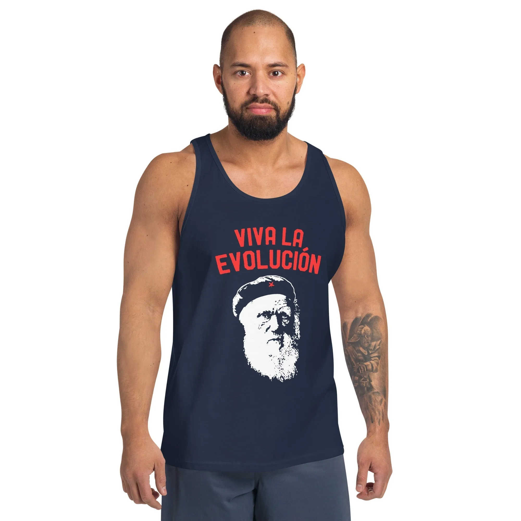 Darwin - Viva la Evolucion - Unisex Tank Top