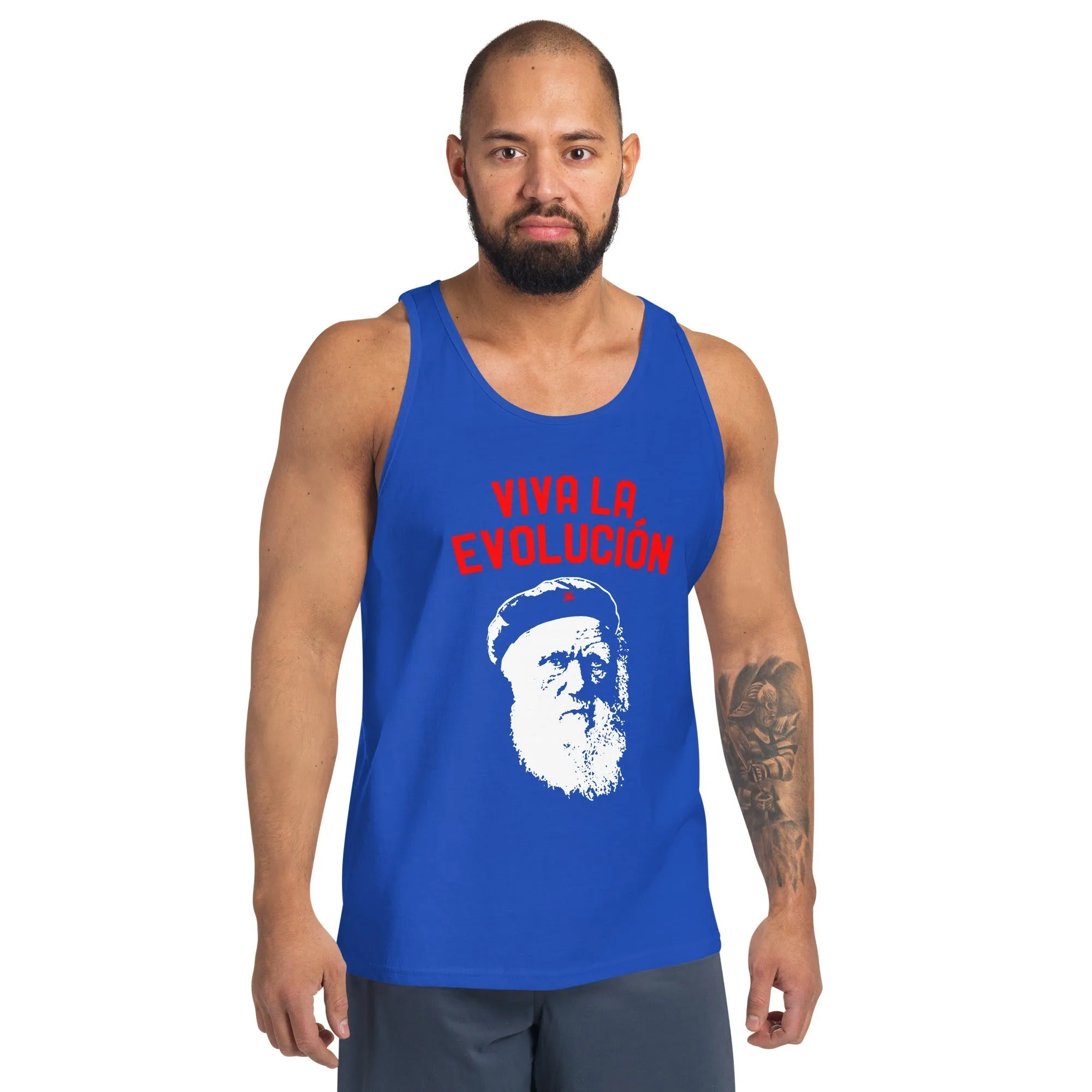 Darwin - Viva la Evolucion - Unisex Tank Top