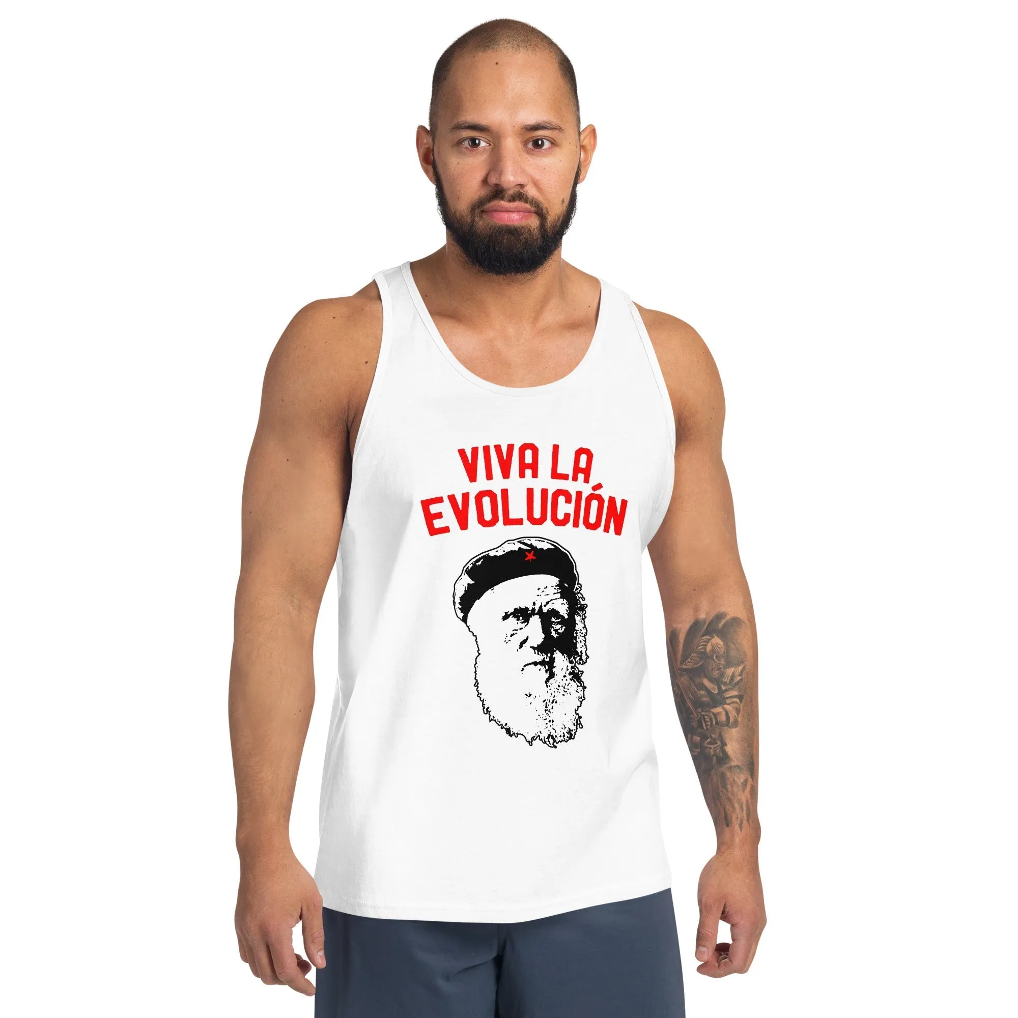 Darwin - Viva la Evolucion - Unisex Tank Top