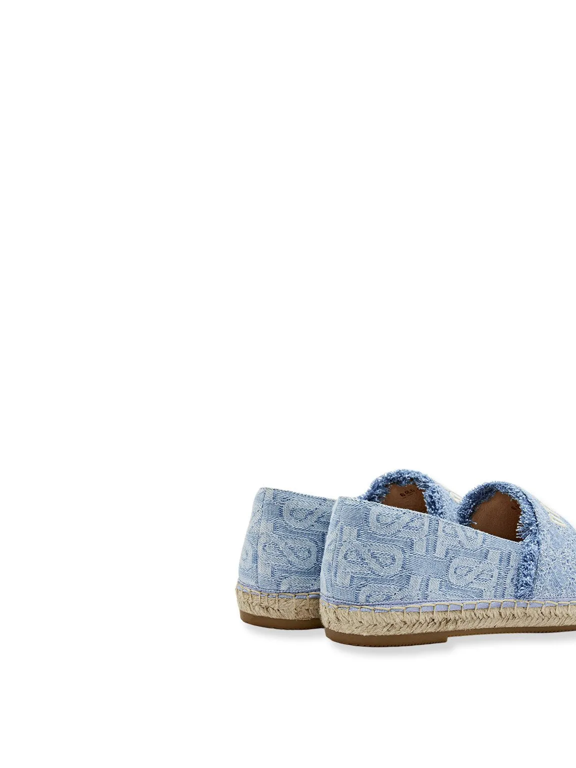 Denim ST Monogram Jacquard Espadrilles