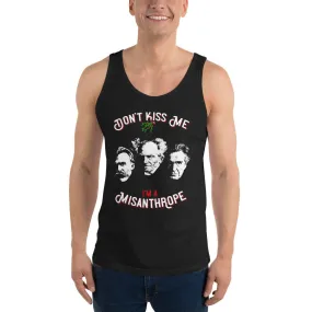 Don't Kiss Me I'm A Misanthrope - Nietzsche, Schopenhauer, Cioran - Unisex Tank Top