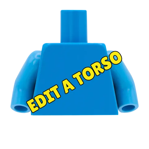 Edit a Torso (Various Colours) - Custom Design Minifigure Torso