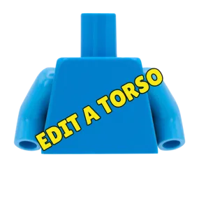 Edit a Torso (Various Colours) - Custom Design Minifigure Torso