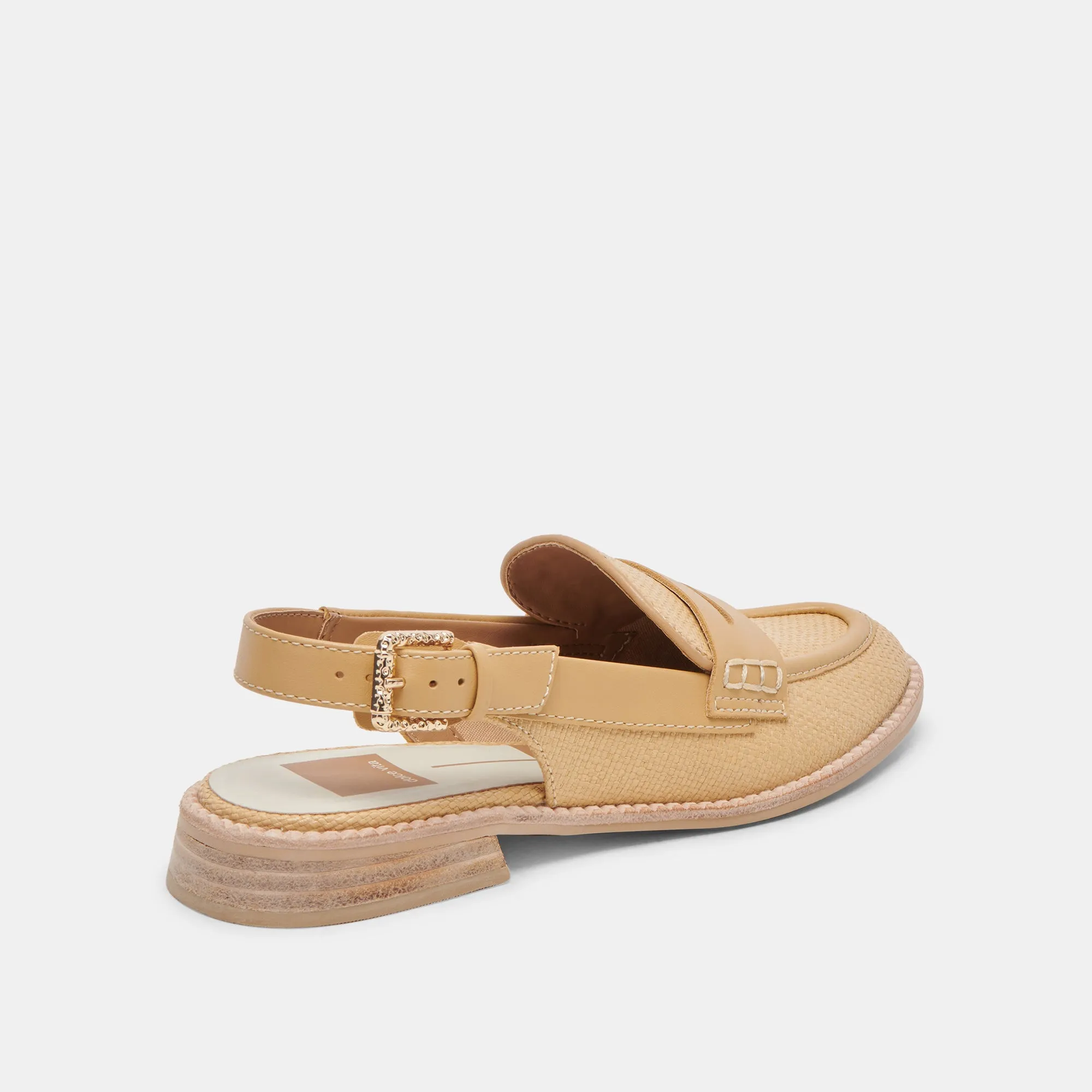 HARDI LOAFERS LT NATURAL RAFFIA