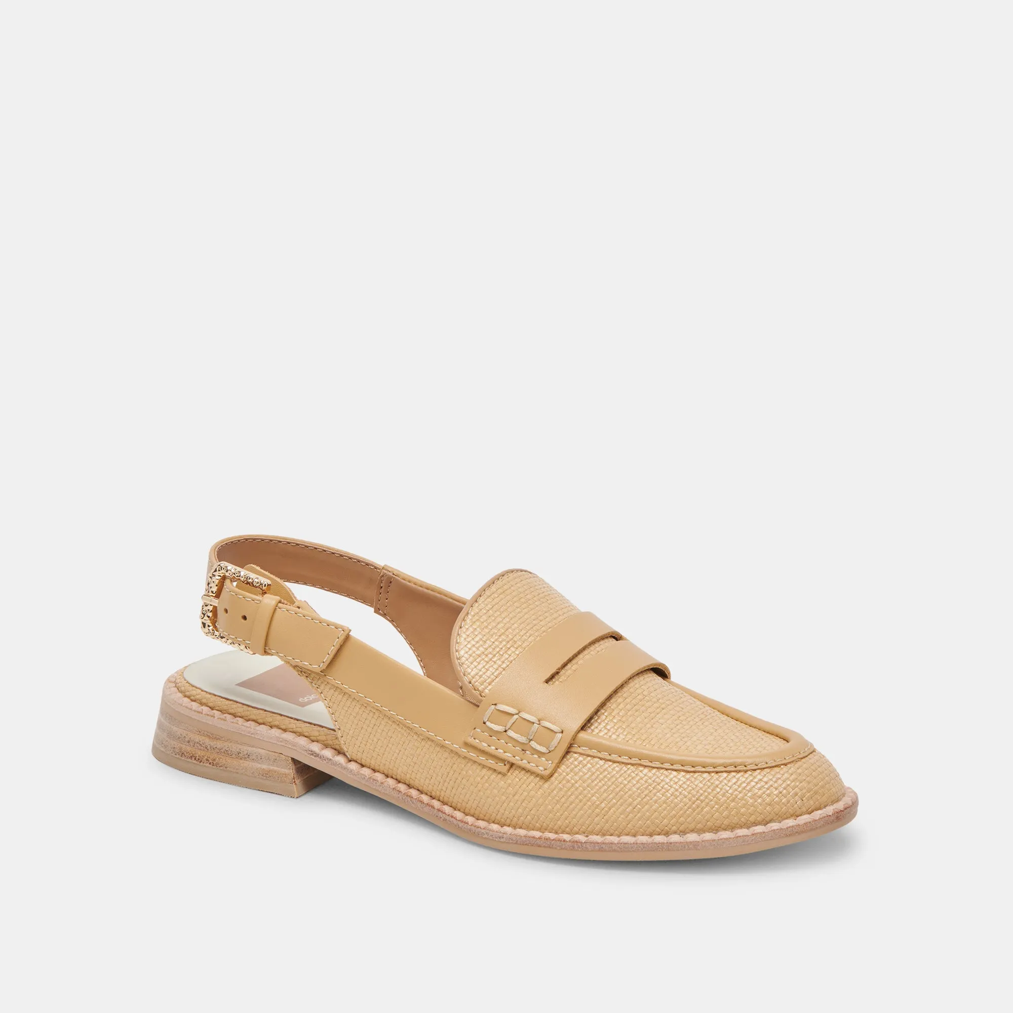 HARDI LOAFERS LT NATURAL RAFFIA