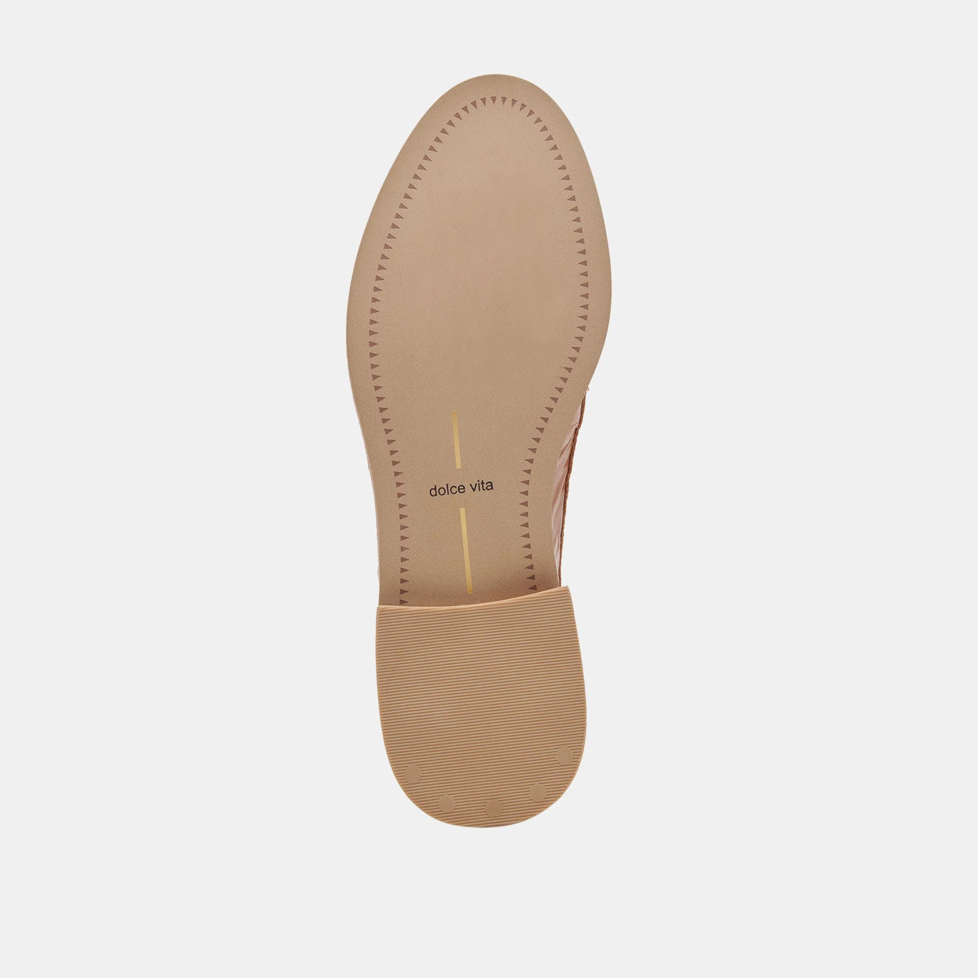 HARDI LOAFERS TAN CRINKLE PATENT