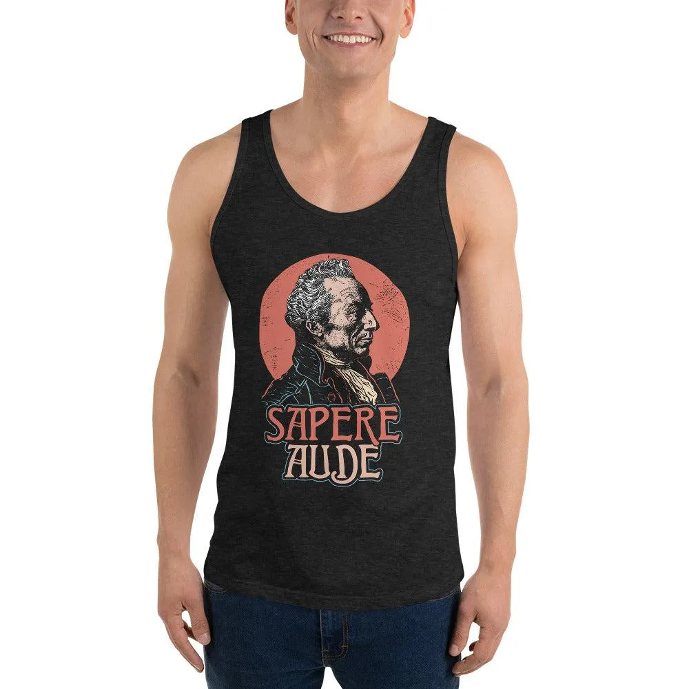 Immanuel Kant - Sapere Aude - Unisex Tank Top