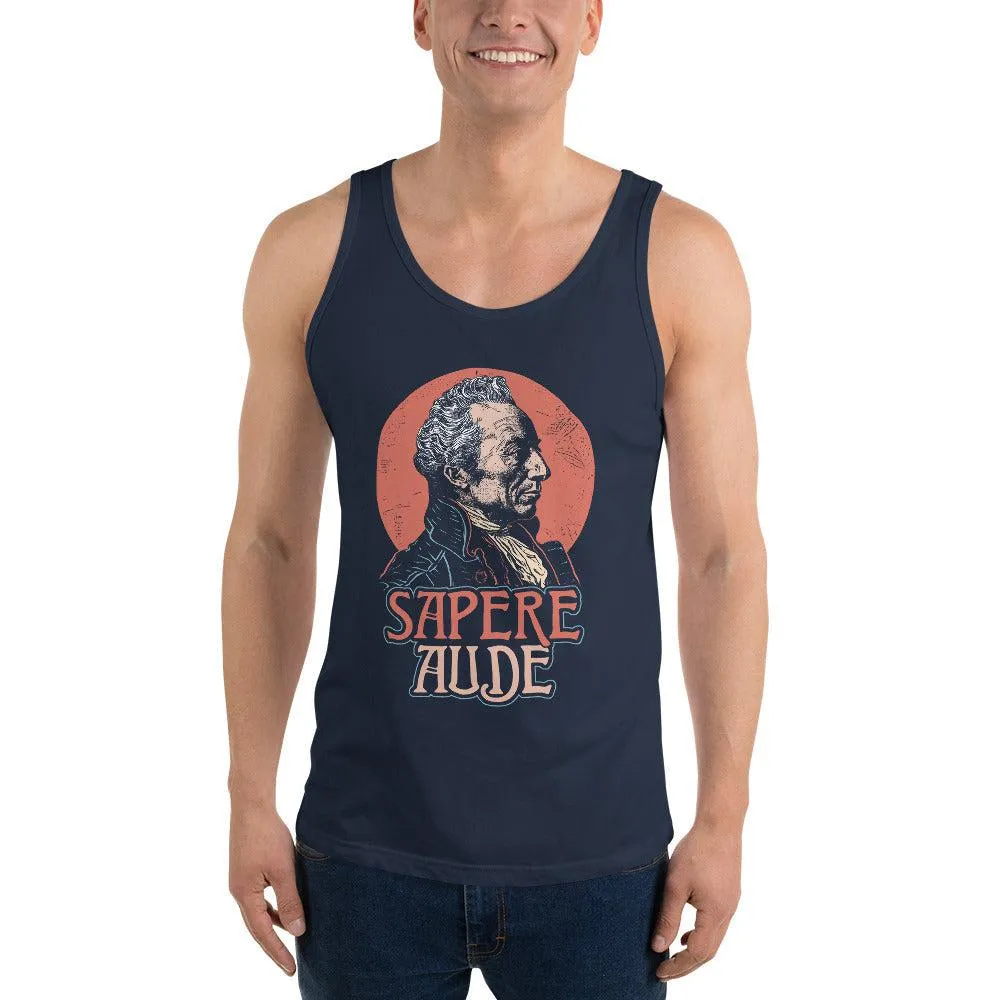 Immanuel Kant - Sapere Aude - Unisex Tank Top