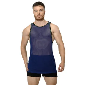 JJ Malibu Noticed tank mesh blue