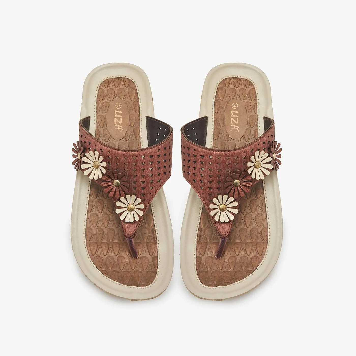 Laser Cut Women Chappals