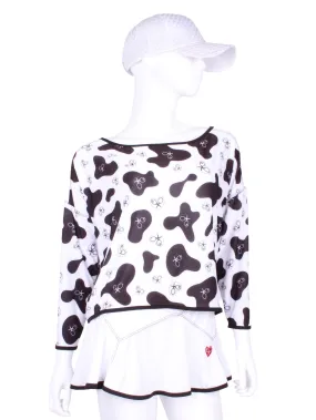 Limited Long Sleeve Baggy Cow Print