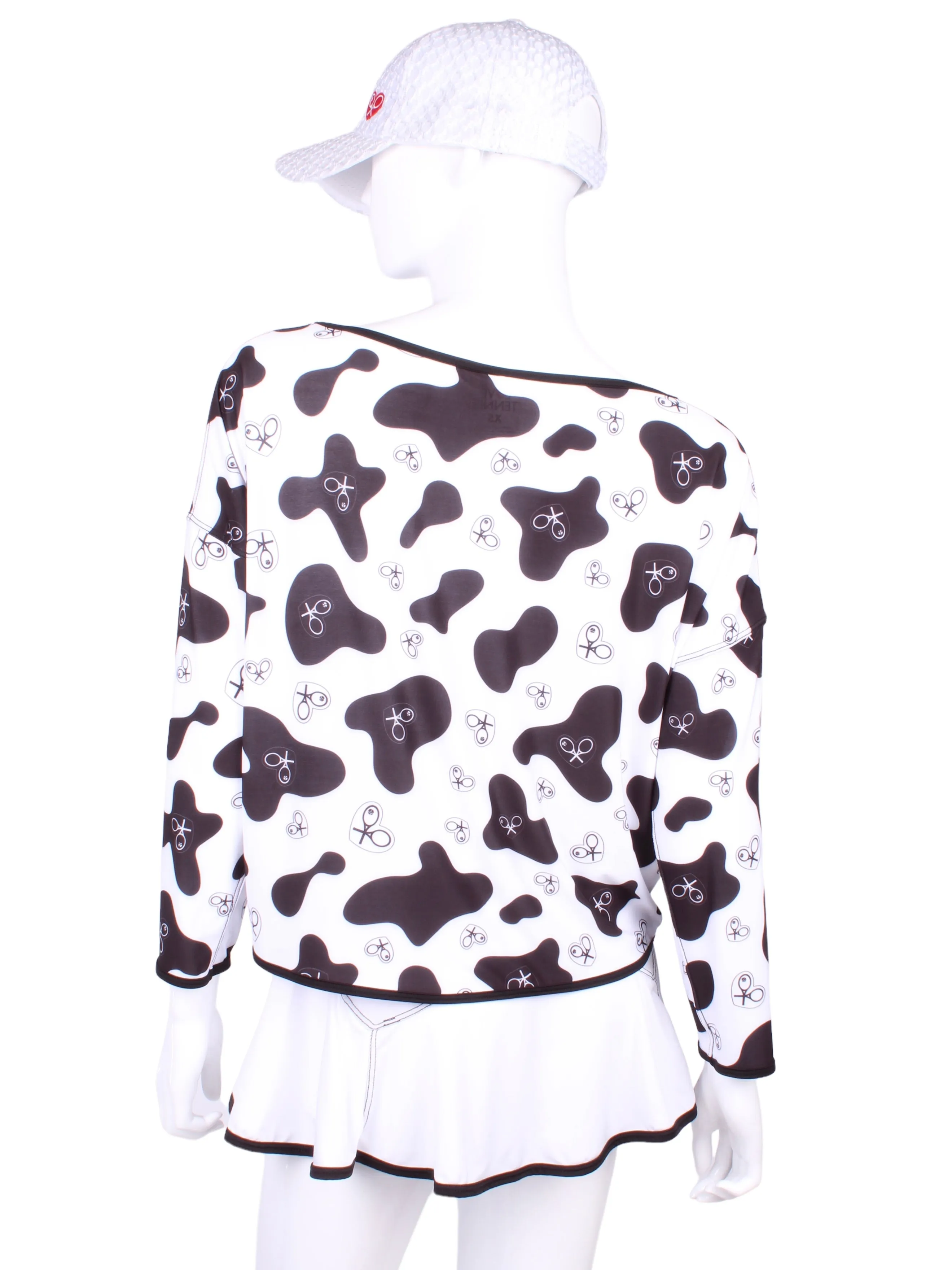 Limited Long Sleeve Baggy Cow Print