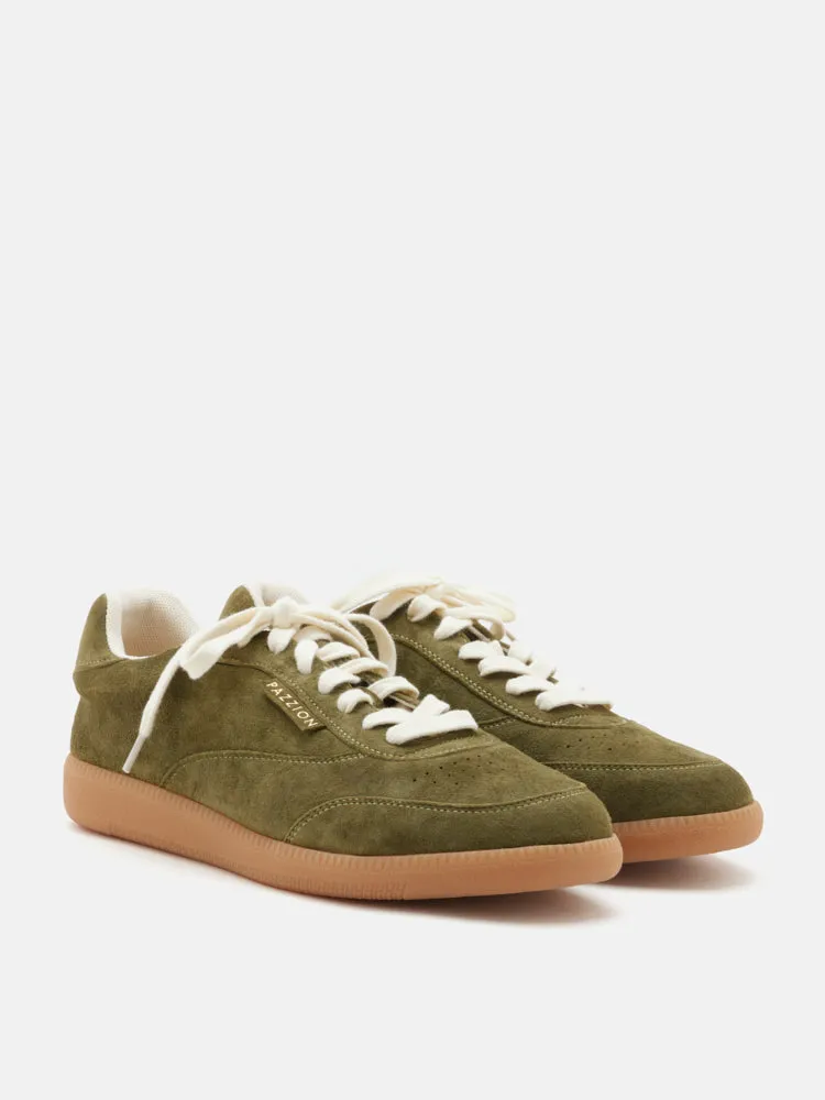 Maeve Double Laced Suede Sneakers