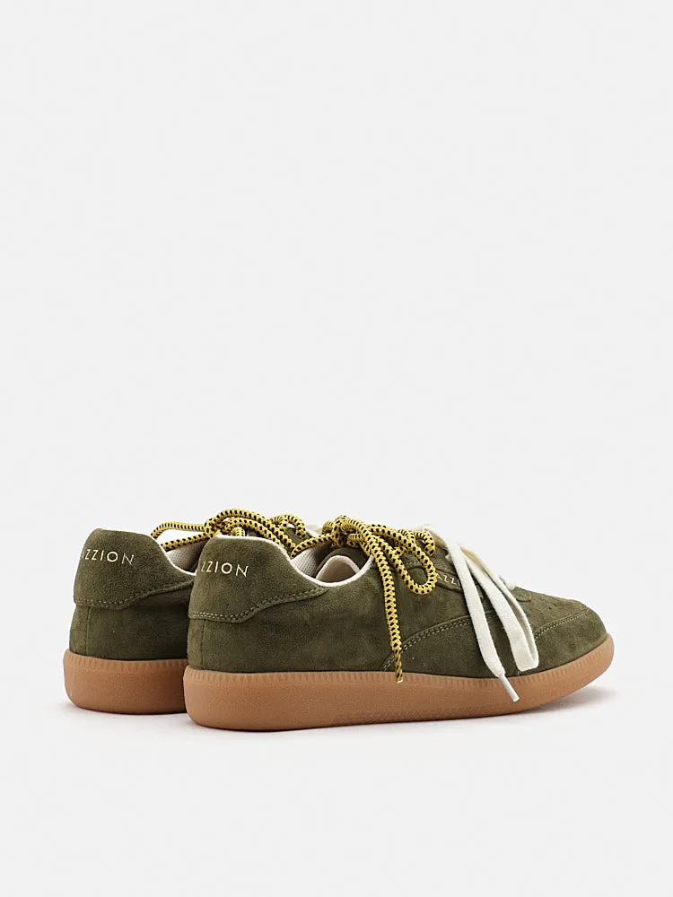 Maeve Double Laced Suede Sneakers