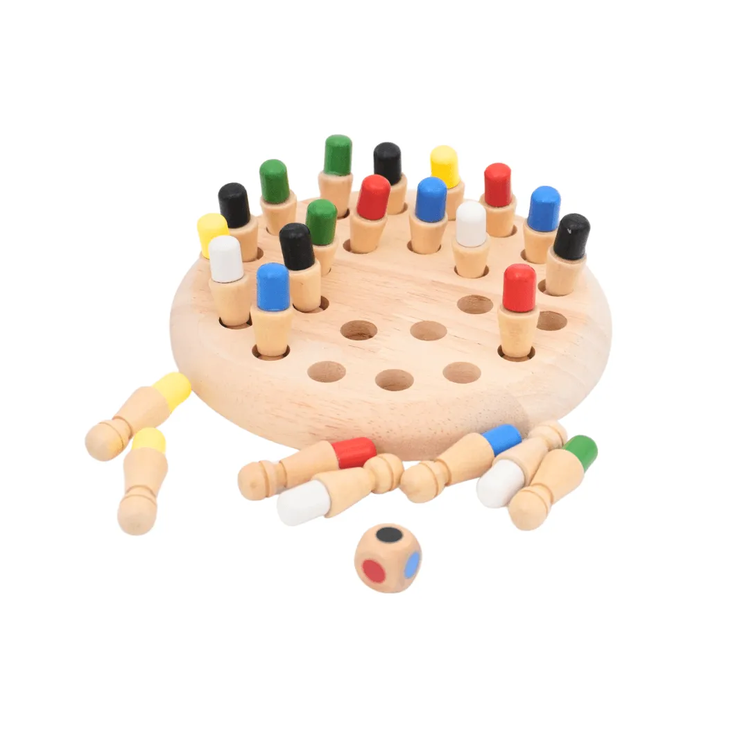 Memory Chess Wooden Memory Game