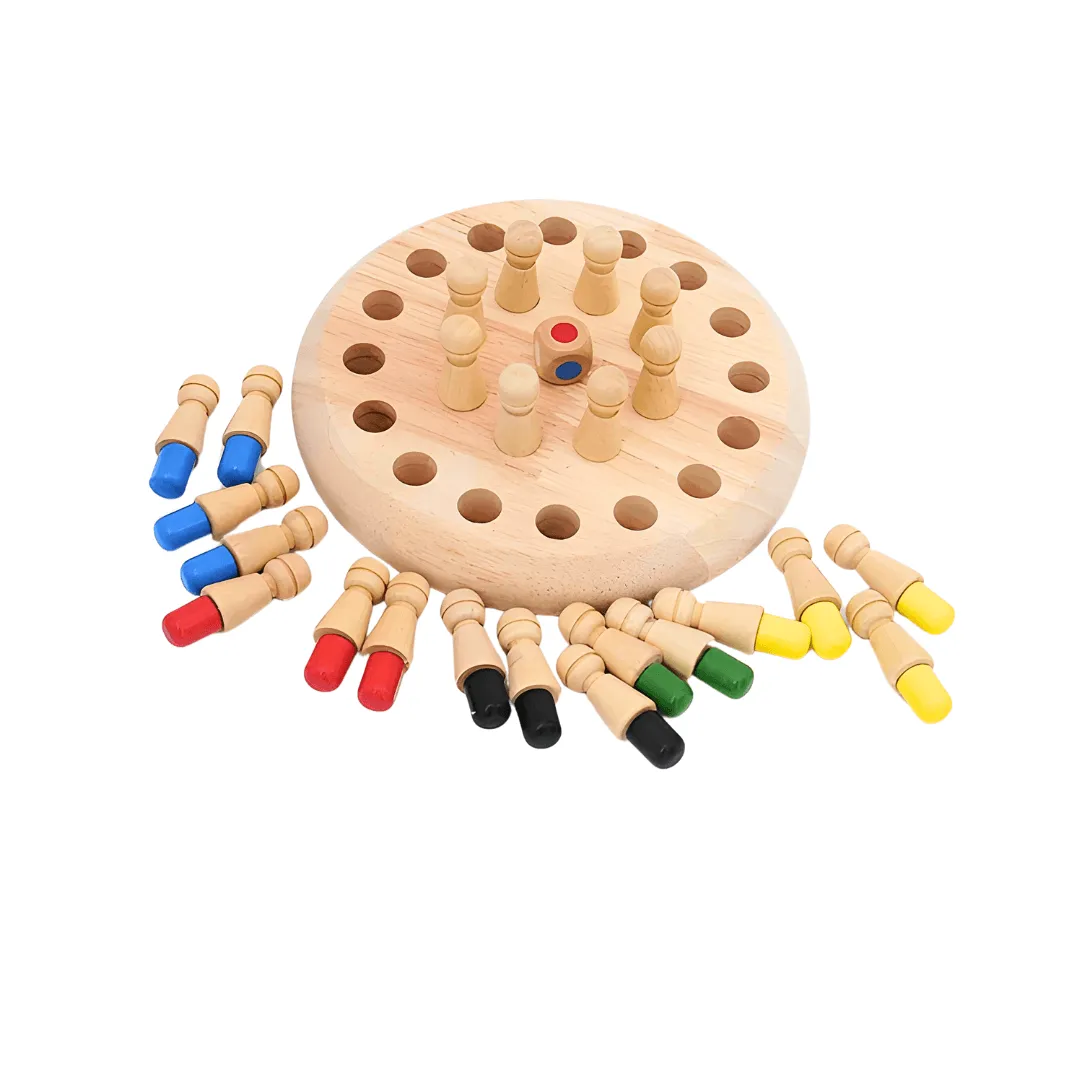 Memory Chess Wooden Memory Game