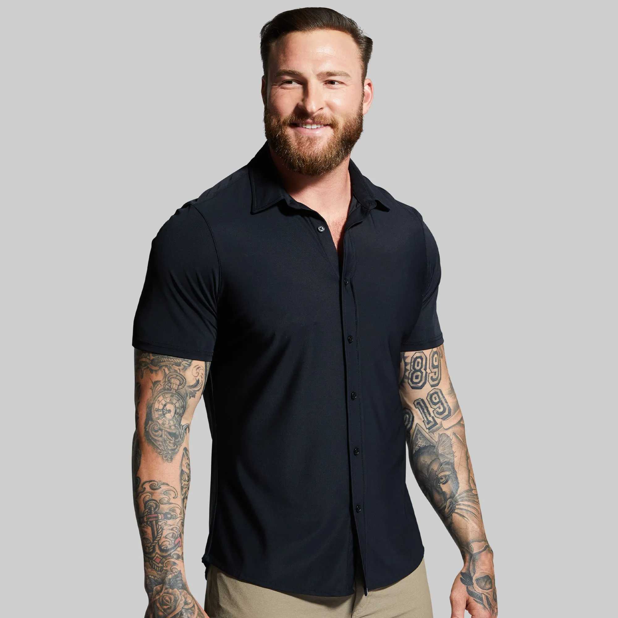 Network Short Sleeve (Black)