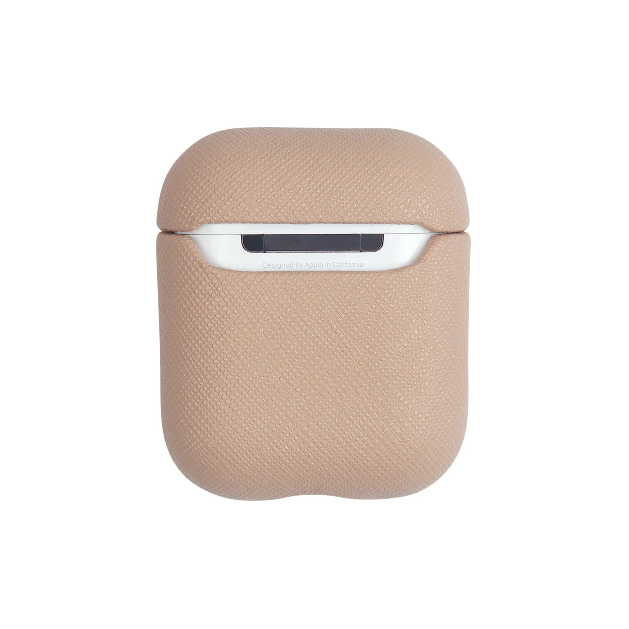 Nude - Saffiano AirPods Case Cover [1st/2nd Generation]