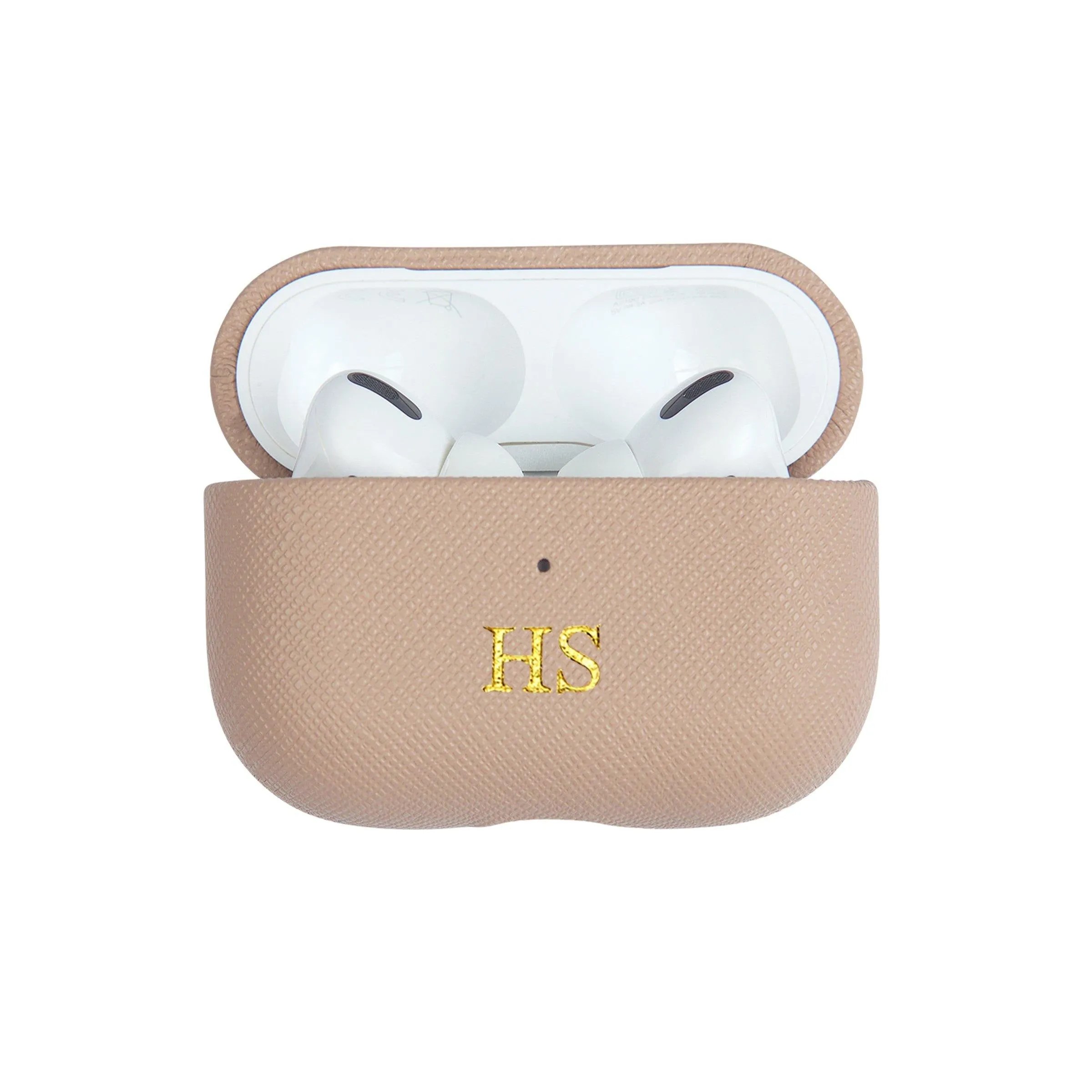 Nude - Saffiano AirPods PRO Case Cover [1st Generation]