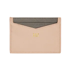 Nude - Saffiano Cardholder