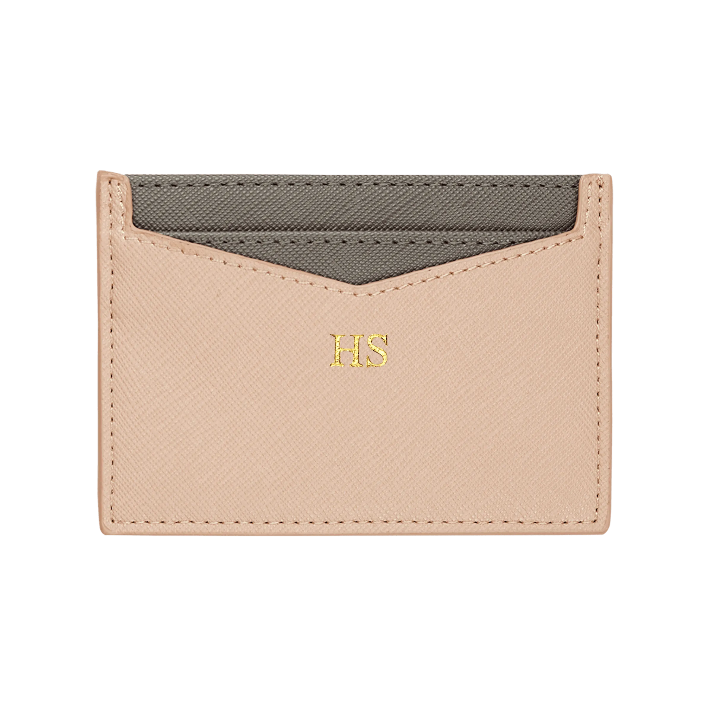 Nude - Saffiano Cardholder