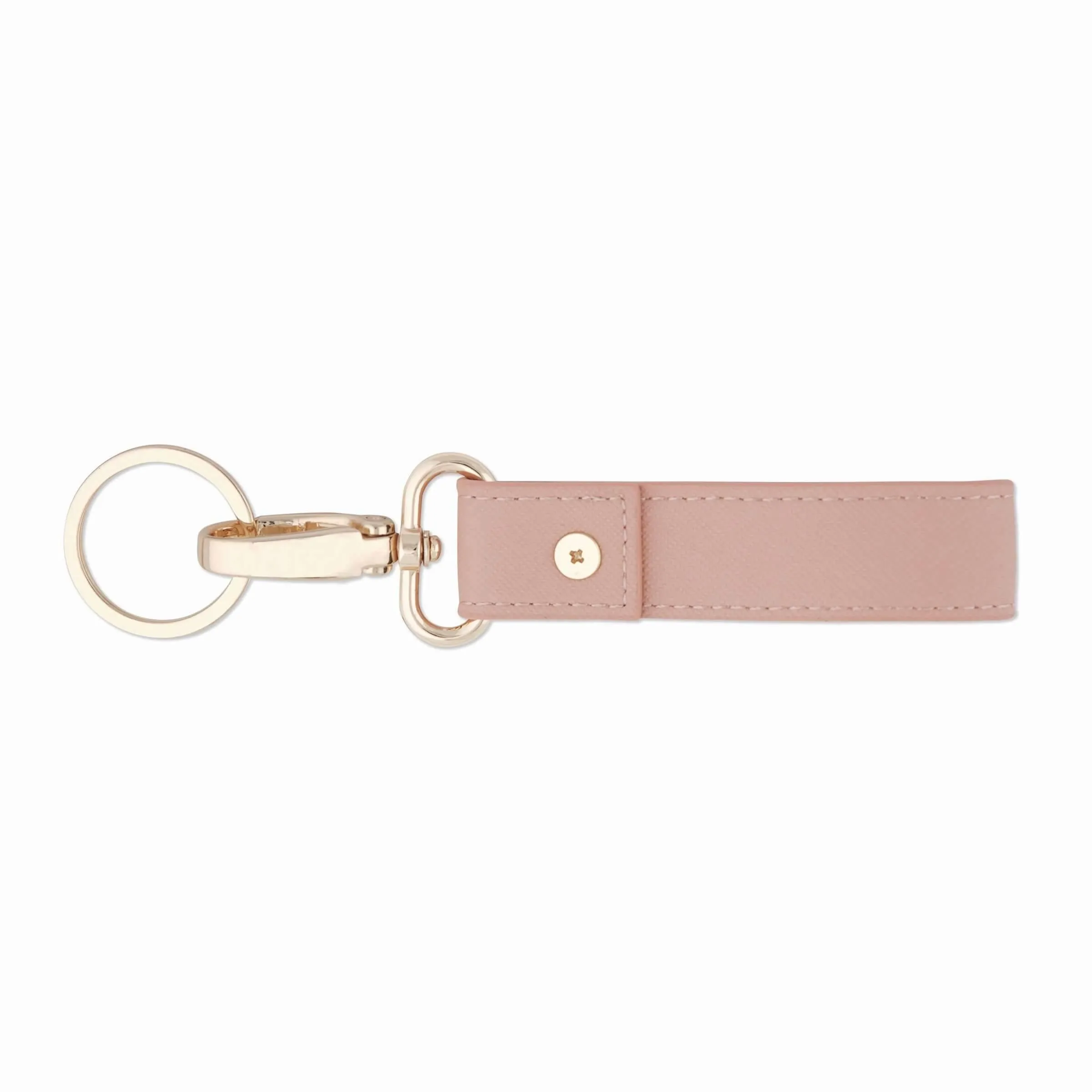 Nude - Saffiano Keychain